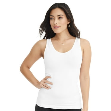 Jockey Essentials Women's Slimming Tank, Everyday Shapewear, Body Slimming Top, Compression Tank, Sizes Small-4XL