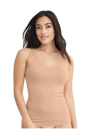 Women's Firm Compression Shapewear Vest Top – Tummy Slimmer & Overbust Corset Tank (Beige/Black/White)