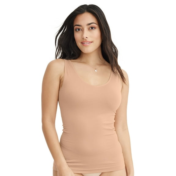 Jockey Essentials Women's Slimming Tank, Everyday Shapewear, Body Slimming Top, Compression Tank, Sizes Small-4XL