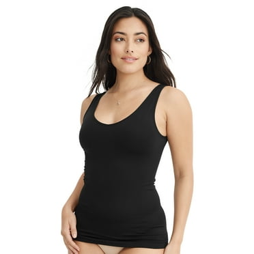 Jockey Essentials Women's Slimming Tank, Everyday Shapewear, Body Slimming Top, Compression Tank, Sizes Small-4XL