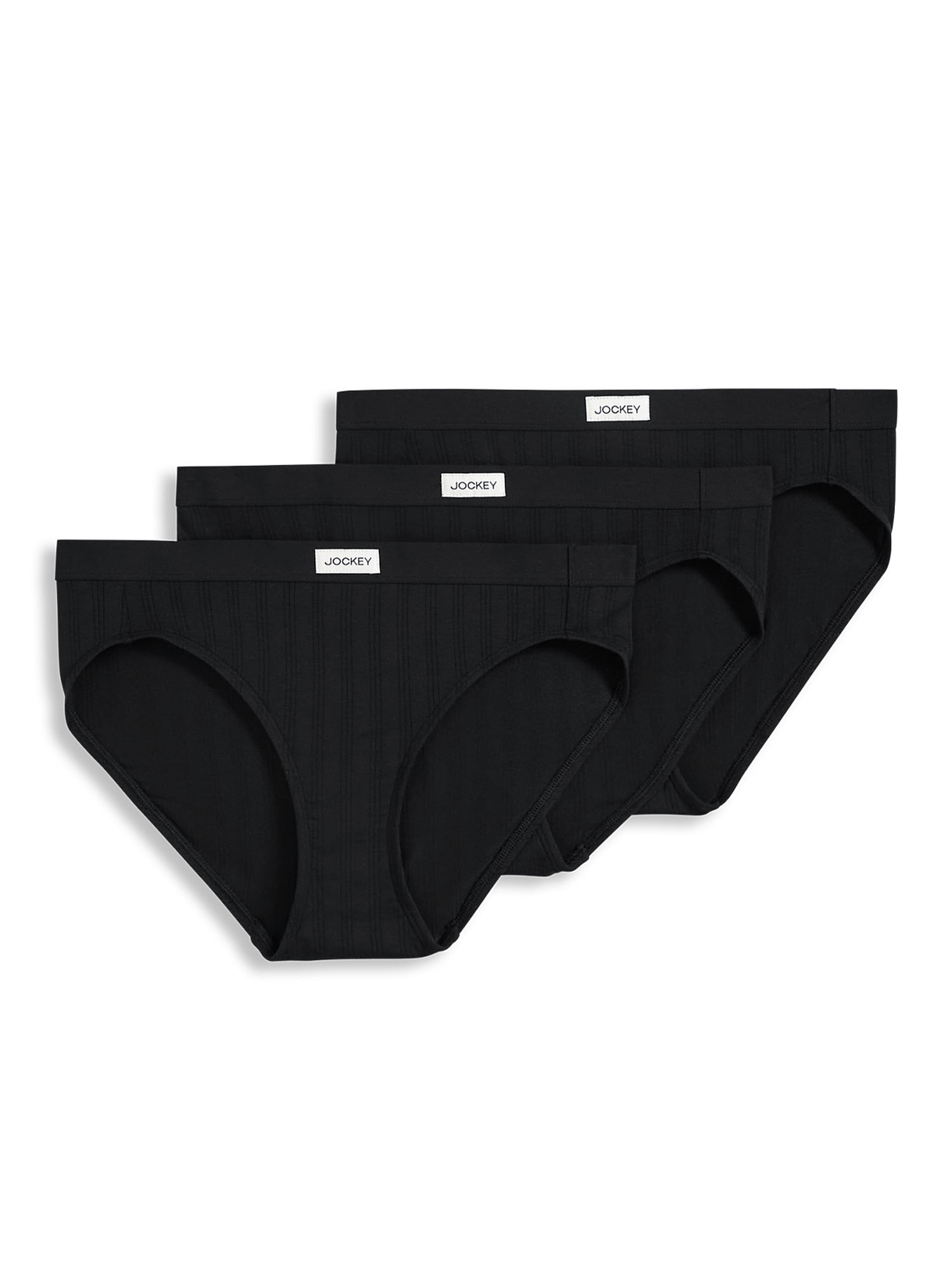 3 Pack Women's Cheeky Briefs / Whale Tail, Charcoal Black & Indigo XL