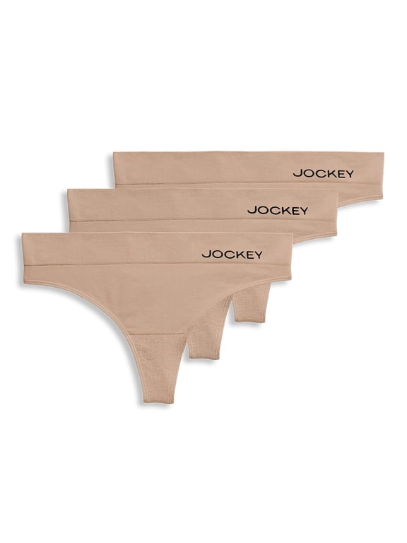 Women's Soft Touch Seamfree® Thong Underwear - 3 Pack, Sizes S-3XL
