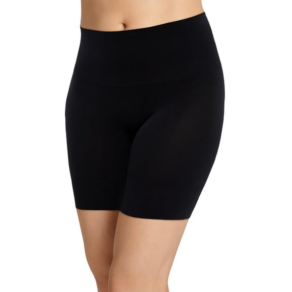 Jockey® Essentials Women's Tummy Smoothing Mid-Waist Mid-Thigh Short, Sizes Small-3XL