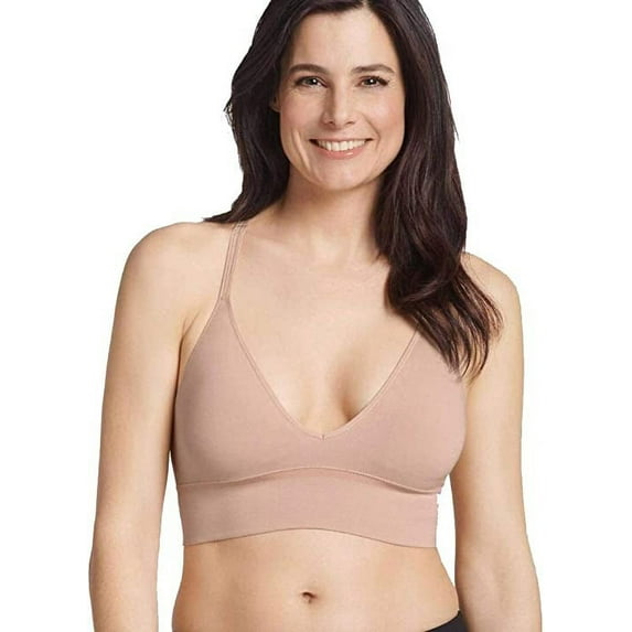 Jockey Generation LIGHT Natural Beauty Racerback Bralette, US Large