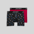 thumbnail image 1 of Jockey Generation Men's 2pk Father's Day Micro Boxer Briefs - Trophies, Small, 1 of 1