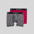 thumbnail image 1 of Jockey Generation Men's 2pk Fathers Day Micro Boxer Briefs - Chess, Small, 1 of 1