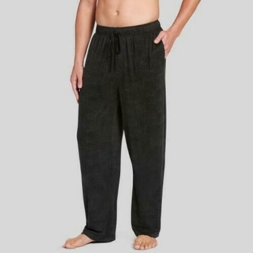 Jockey Generation Mens Knit Pajama Pants Black S (New with box/tags