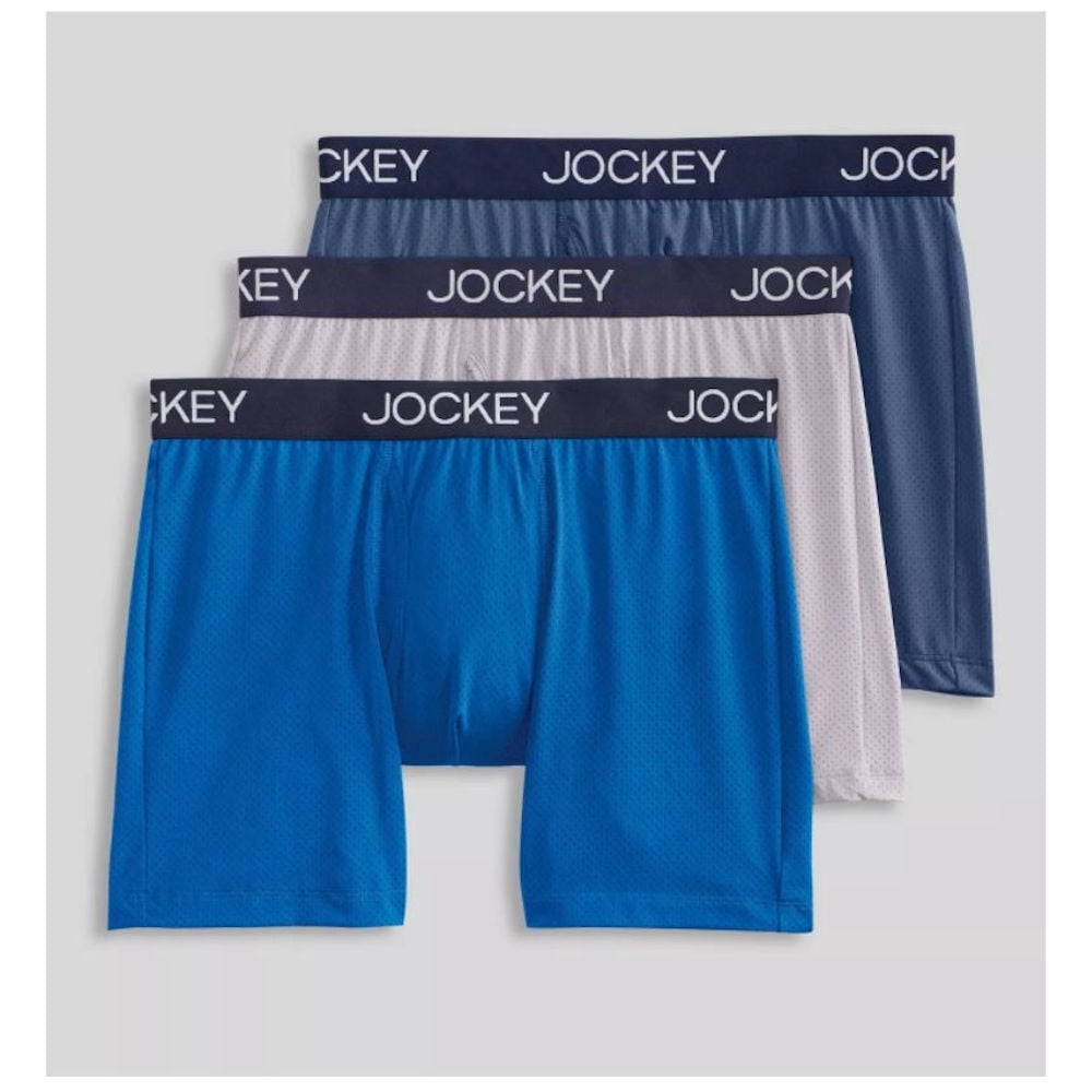 Jockey Generation Men's Micro Stretch Boxer Briefs, 3Pack M