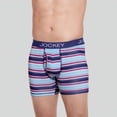 thumbnail image 1 of Jockey Generation Men's Striped Microfiber Stretch Boxer Briefs - S, 1 of 2