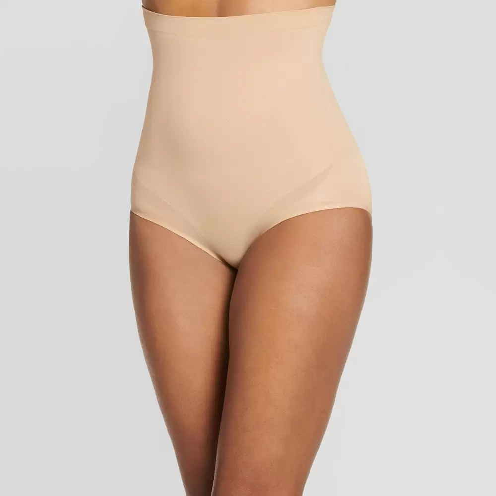 Jockey Generation Women's Slimming HighWaist Briefs Beige, Medium