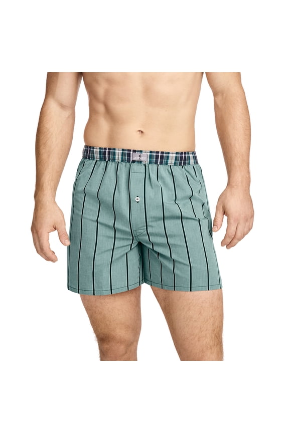 Men's 100% Cotton Woven 5" Boxer