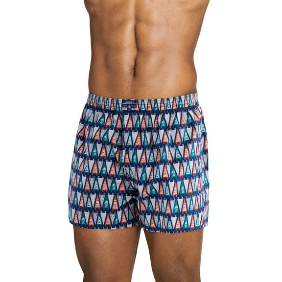 Jockey Men's 100% Cotton Woven Surfer 5" Boxer