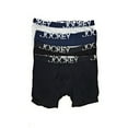 thumbnail image 1 of Jockey Men's 3-Pack + 1 Active Stretch Mid-Rise Midway Brief, Multi, M, 1 of 3
