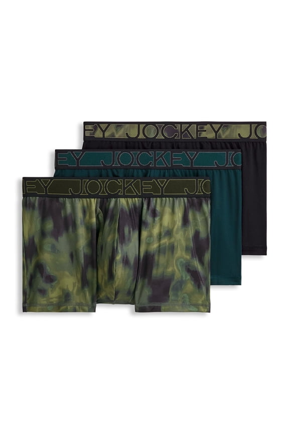 Men's Active Microfiber 2.5" Trunk - 3 Pack