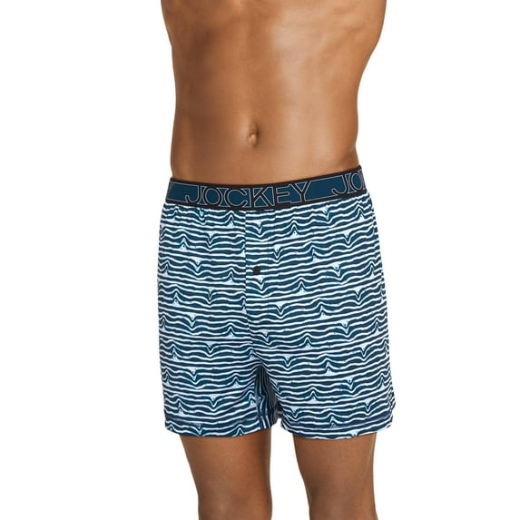 Jockey Men's Active Microfiber 4.5" Boxer