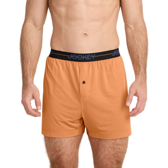 Jockey Men's Active Microfiber 4.5" Boxer