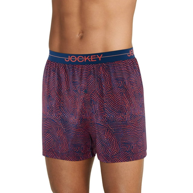 Jockey Men's Active Microfiber 4.5" Boxer