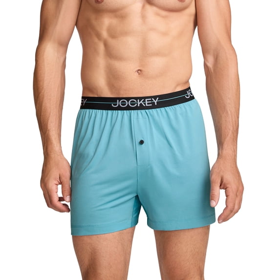 Jockey Men's Active Microfiber 4.5" Boxer