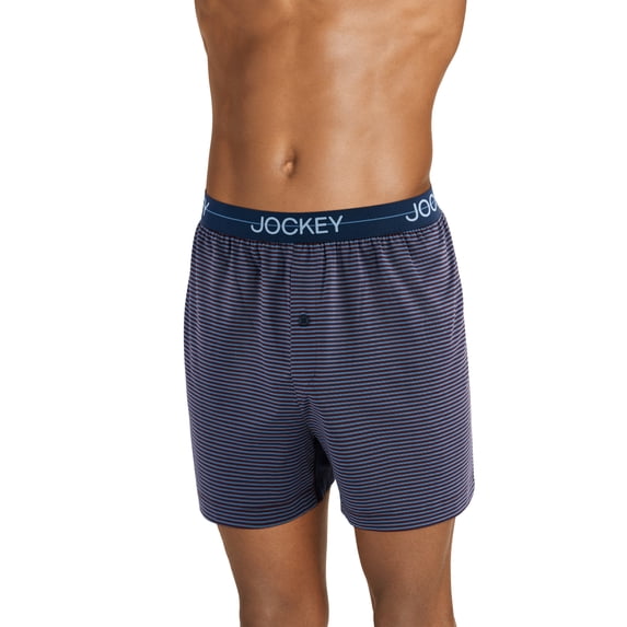 Jockey Men's Active Microfiber 4.5" Boxer
