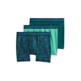 Jockey Men's Active Microfiber 5" Boxer Brief 3 Pack