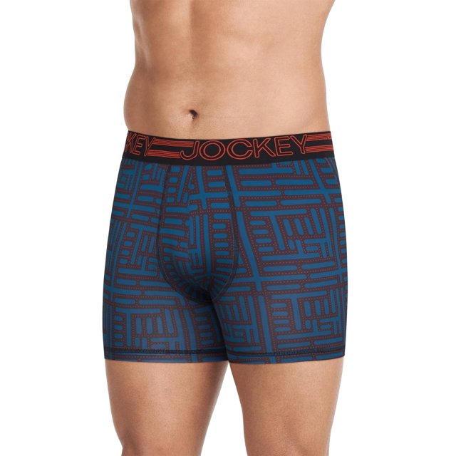 Jockey Men's Active Microfiber 5" Boxer Brief