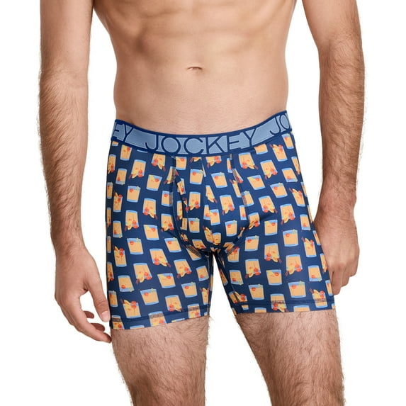 Jockey Men's Active Microfiber 5" Boxer Brief