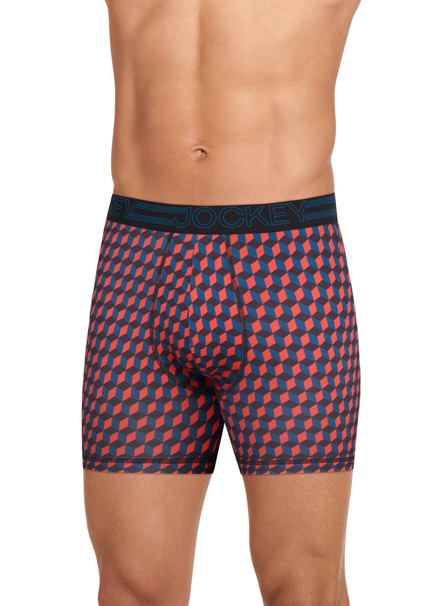 Jockey Men's Active Microfiber 5" Boxer Brief