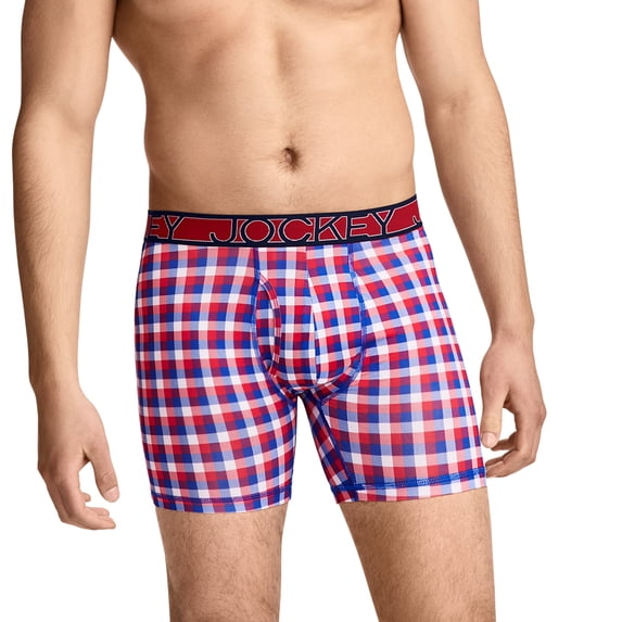 Jockey Men's Active Microfiber 5" Boxer Brief