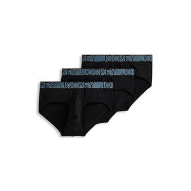 Jockey Men's Active Microfiber Brief - 3 Pack