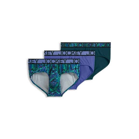 Jockey Men's Active Microfiber Brief - 3 Pack