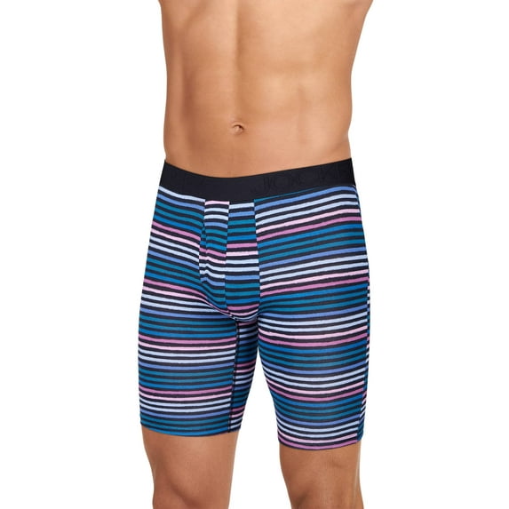 Jockey Men's Active Ultra Soft Modal 9" Long Leg Boxer Brief -