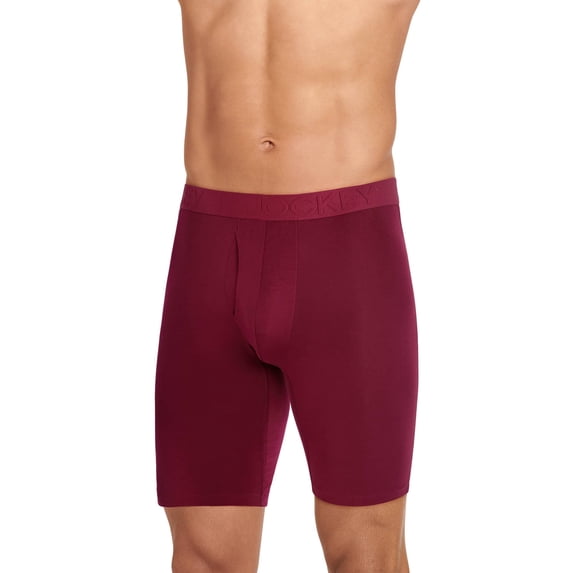Jockey Men's Active Ultra Soft Modal 9" Long Leg Boxer Brief -