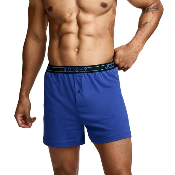 Jockey Men's ActiveBlend Knit 5" Boxer