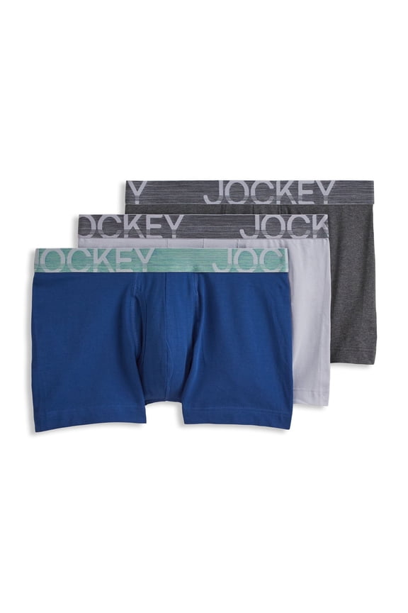 Men's ActiveStretch 4" Boxer Brief - 3 Pack