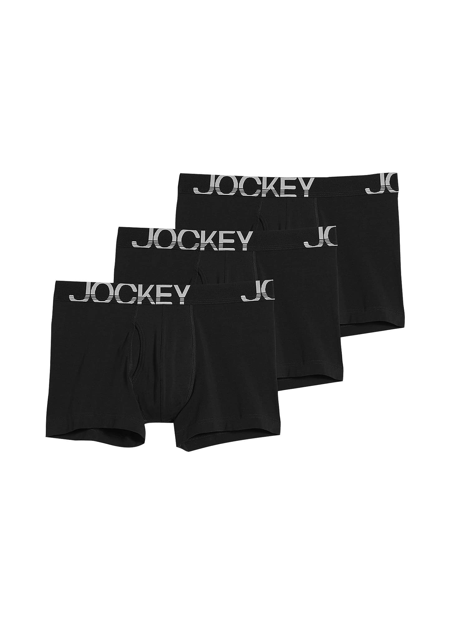 Jockey Men's ActiveStretch 4" Boxer Brief 3 Pack