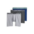 thumbnail image 1 of Jockey Men's ActiveStretch 7" Long Leg Boxer Brief - 3 Pack, 1 of 5
