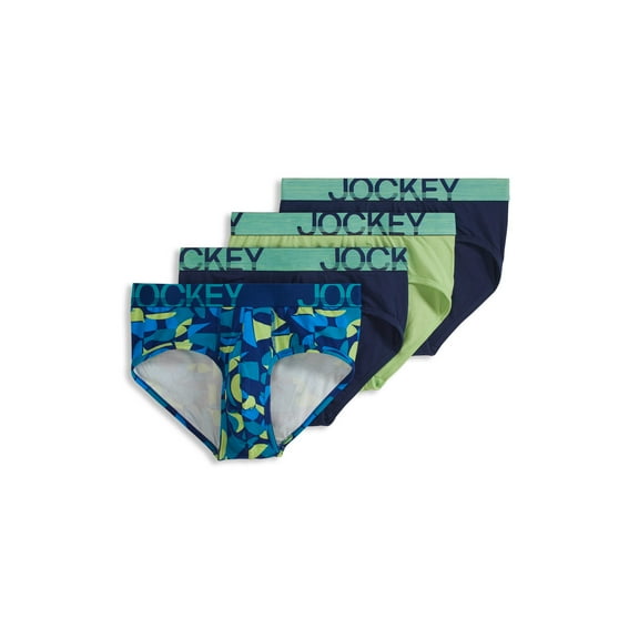 Jockey Men's ActiveStretch Brief - 4 Pack