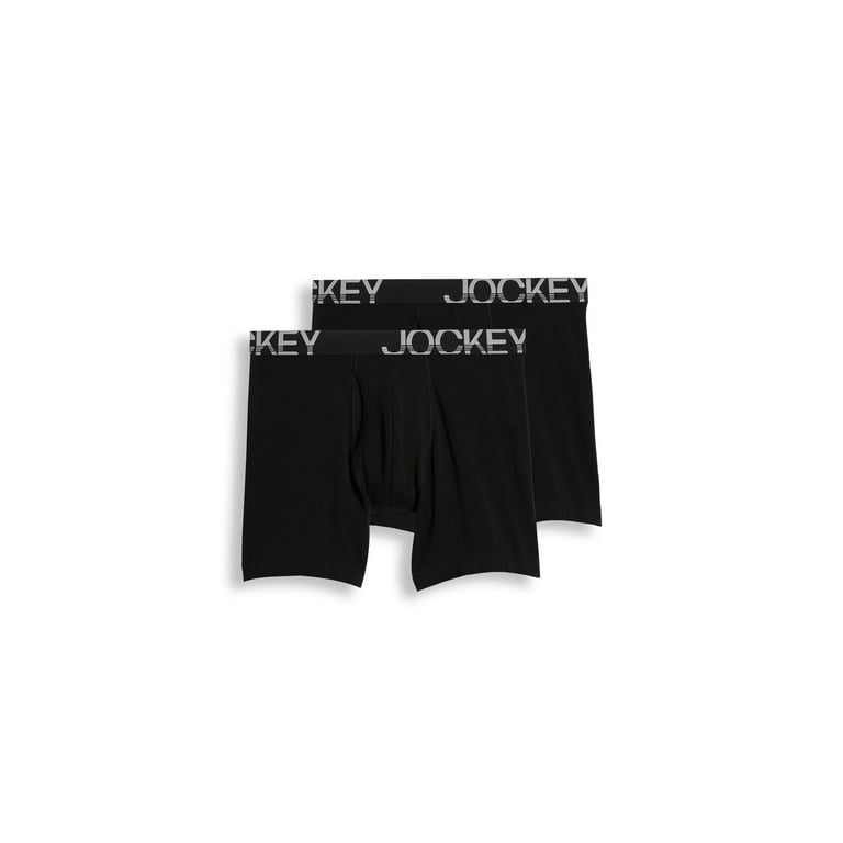 Jockey Men's Big Man ActiveStretch Long Leg Boxer Brief Pack