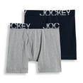 thumbnail image 1 of Jockey Men's Big Man ActiveStretch Long Leg Boxer Brief - 2 Pack, 1 of 4