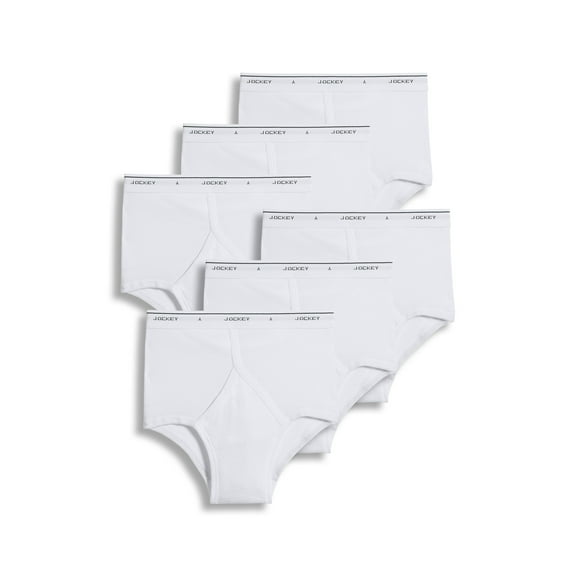 Jockey Men's Big Man Classic Brief - 6 Pack