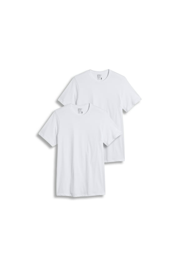 Men's Big Man Classic Crew Neck Undershirt - 2 Pack