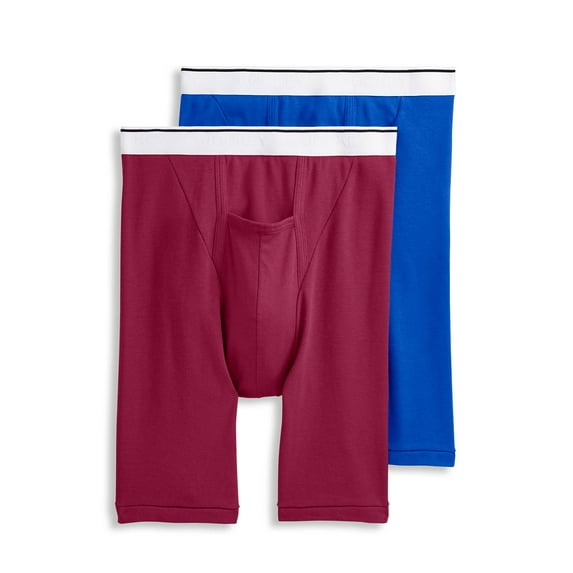Jockey Men's Big Man Pouch 10" Midway Brief - 2 Pack