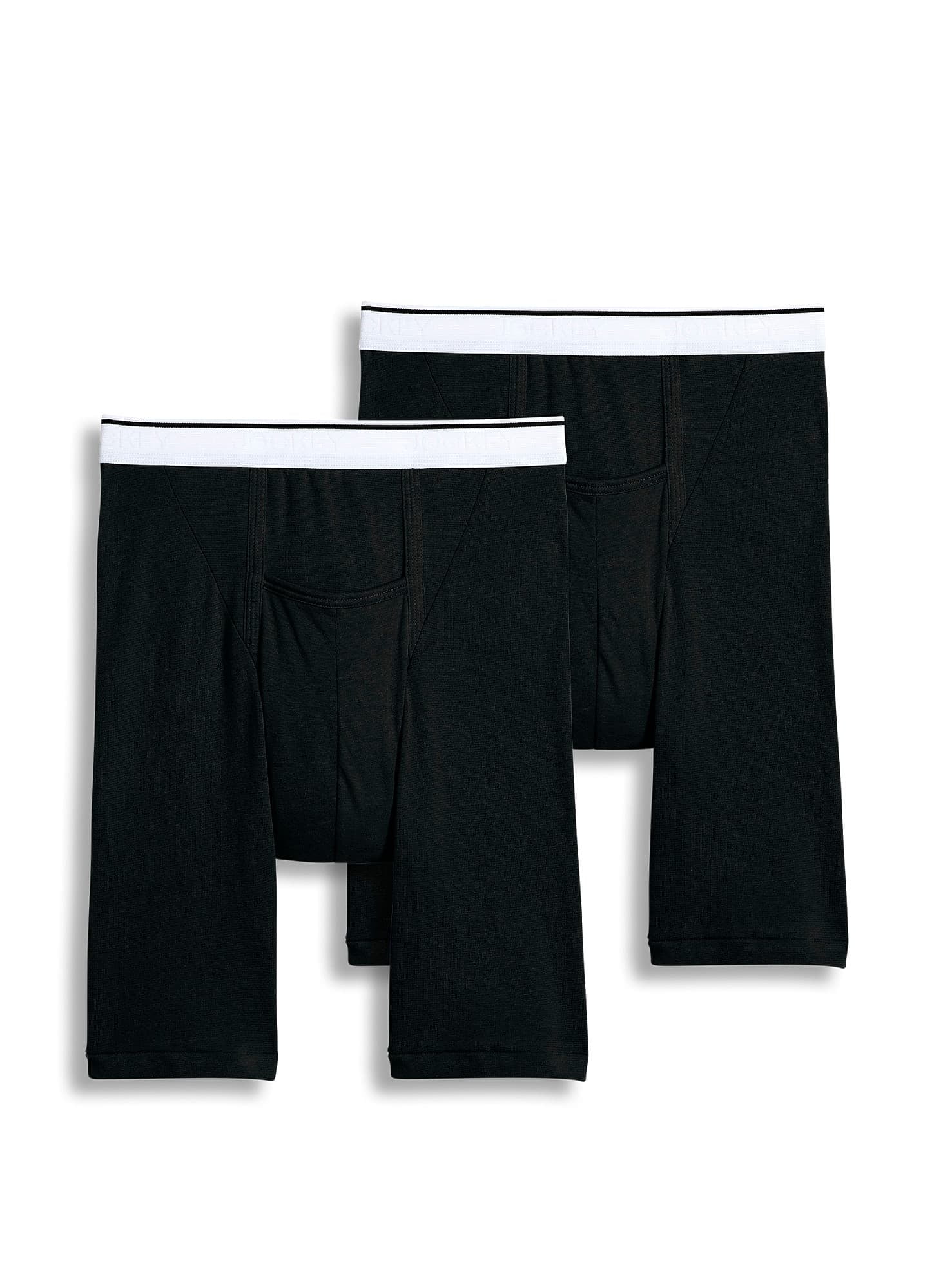 Jockey Men's Big Man Pouch Brief Underwear - 2 Pack, Cotton Blend Comfort - View #7