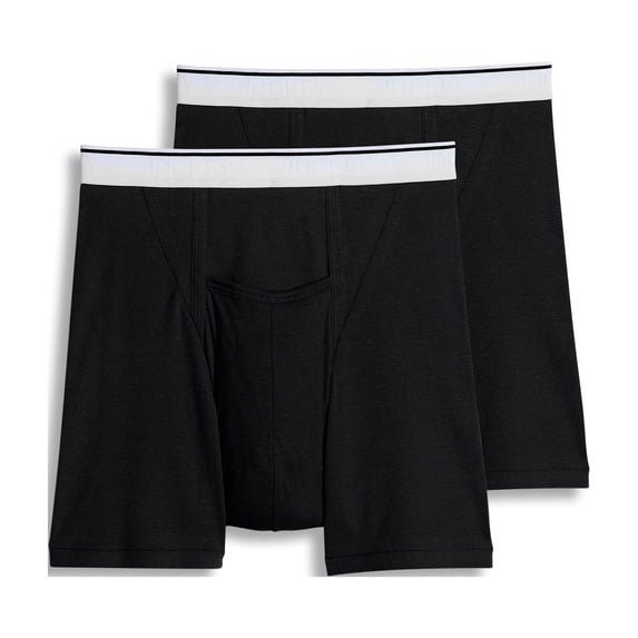 Jockey Men's Big Man Pouch 5" Boxer Brief - 2 Pack