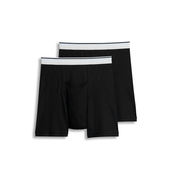 Jockey Men's Big Man Pouch 5" Boxer Brief - 2 Pack