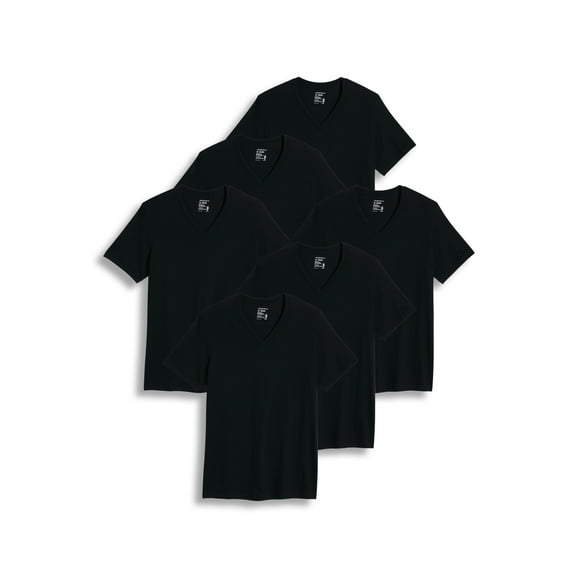 Jockey Men's Big & Tall Classic V-Neck Undershirt - 6 Pack