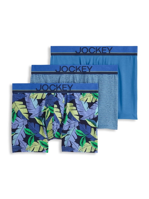 Men's True Style 4" Trunk - 3 Pack