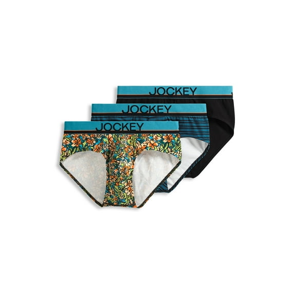 Jockey Men's True Style Brief - 3 Pack