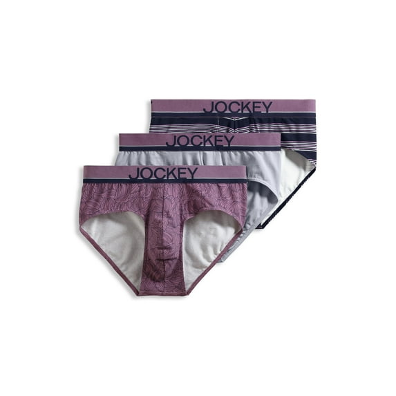 Jockey Men's True Style Brief - 3 Pack