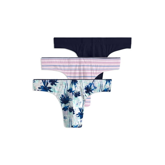 Jockey Men's Casual Cotton Stretch Thong - 3 Pack
